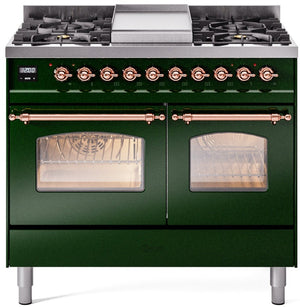 Ilve 40'' Nostalgie II Dual Fuel Natural Gas Range