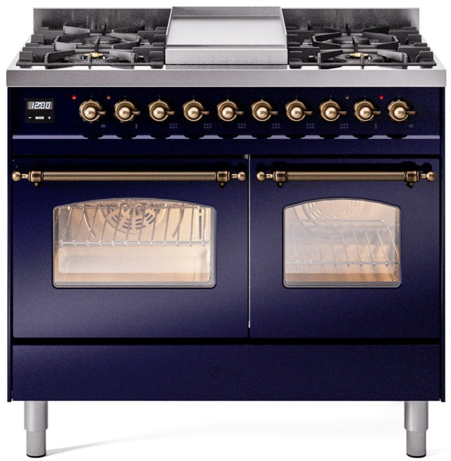 Ilve 40'' Nostalgie II Dual Fuel Natural Gas Range