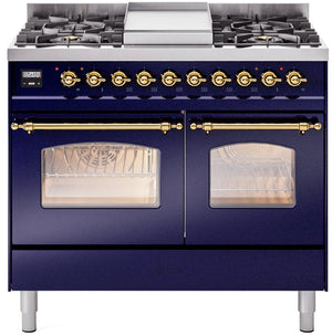 Ilve 40'' Nostalgie II Dual Fuel Liquid Propane Range