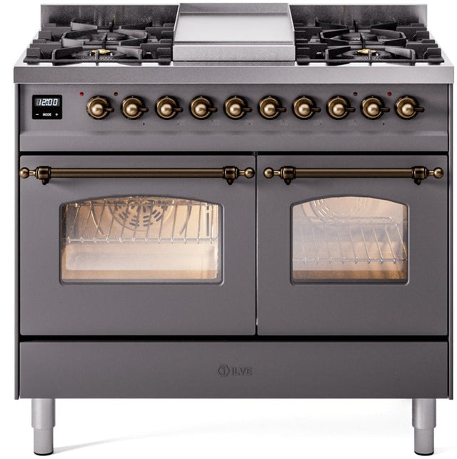 Ilve 40'' Nostalgie II Dual Fuel Natural Gas Range