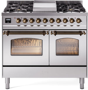 Ilve 40'' Nostalgie II Dual Fuel Natural Gas Range