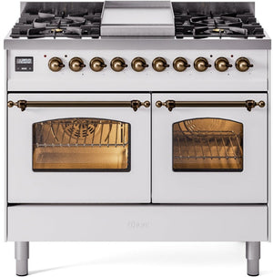 Ilve 40'' Nostalgie II Dual Fuel Natural Gas Range