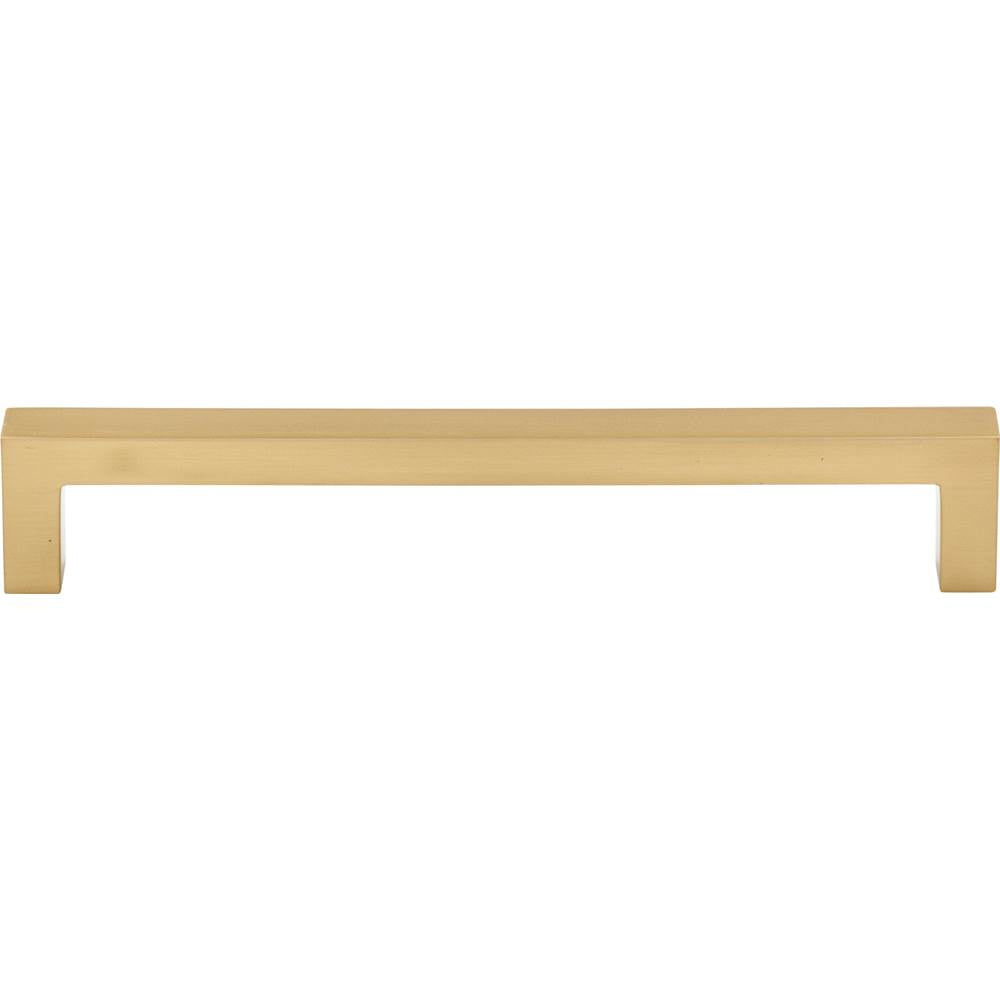 Top Knobs M1155 Square Bar Pull 6 5/16" - Honey Bronze