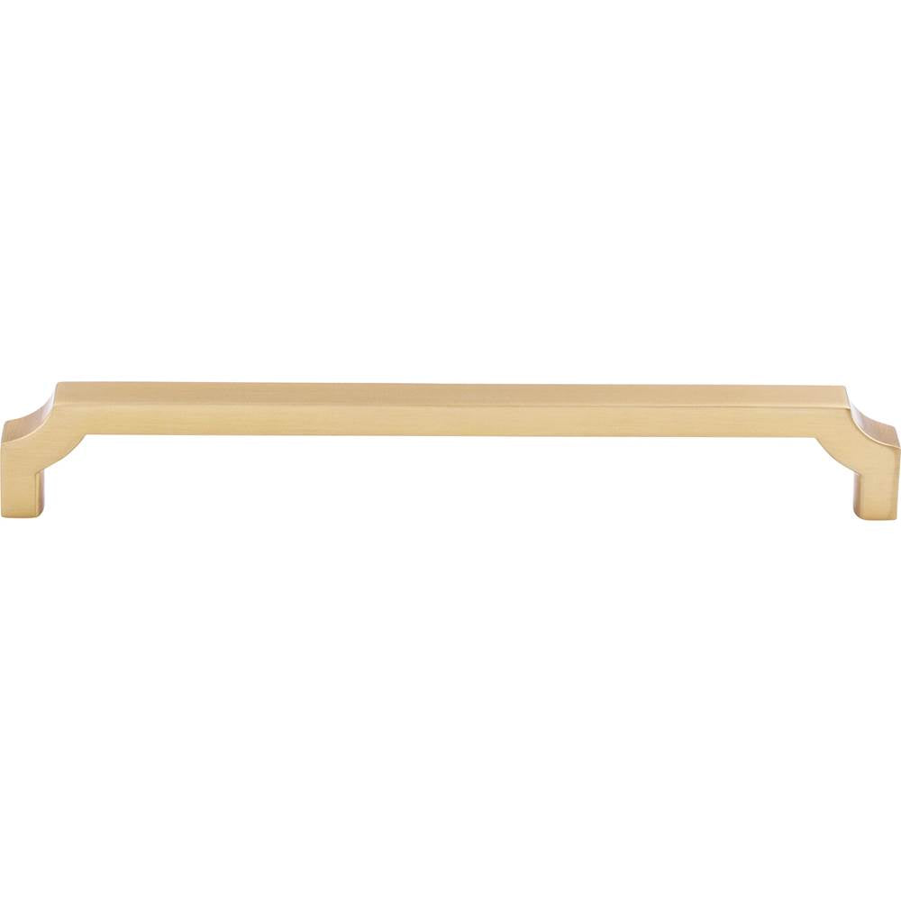 Top Knobs TK3024 Davenport Pull 7 9/16 Inch (c-c) - Honey Bronze