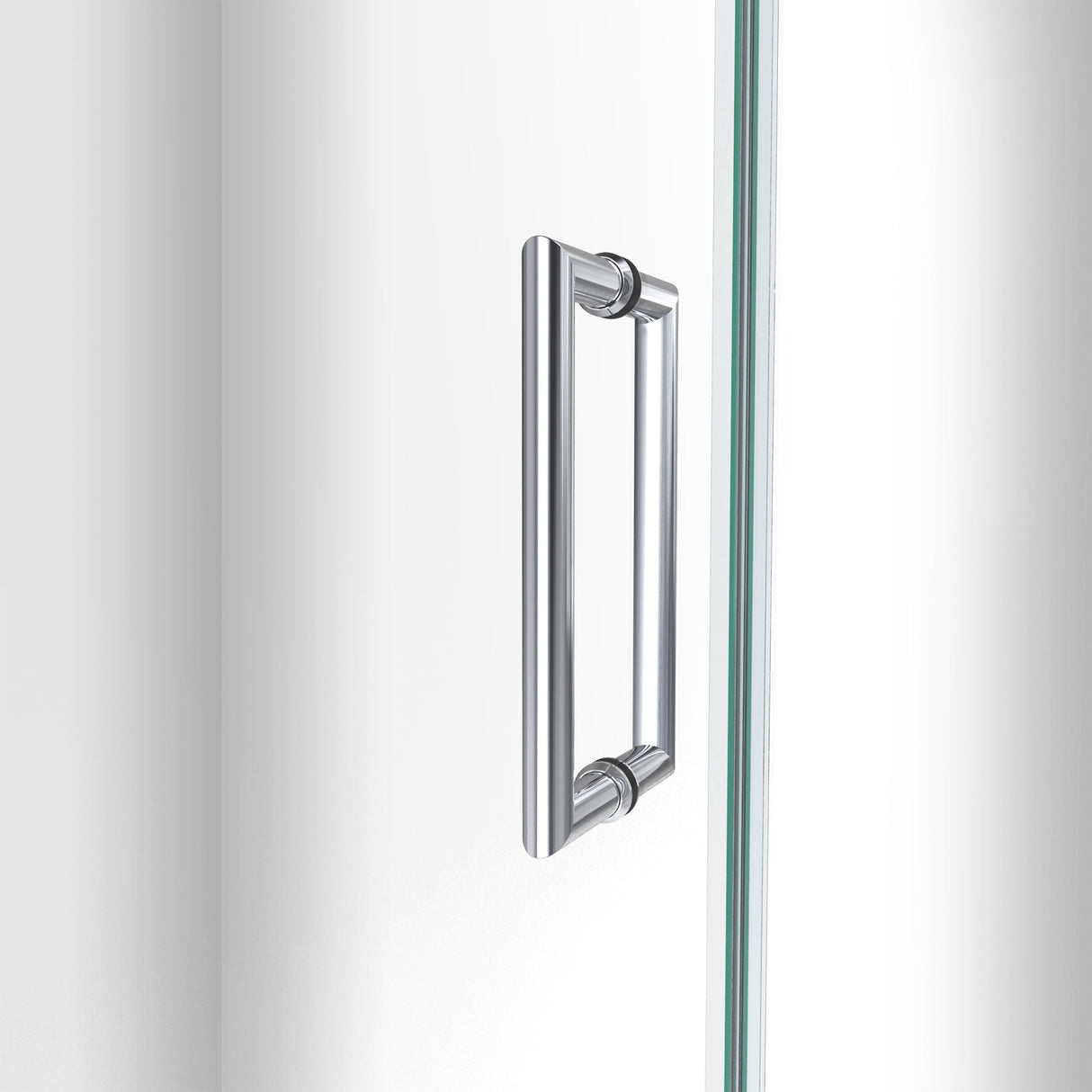 DreamLine Unidoor-LS 29 in. W x 72 in. H Frameless Hinged Shower Door in Chrome