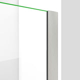 DreamLine Elegance-LS 28 3/4 - 30 3/4 in. W x 72 in. H Frameless Pivot Shower Door in Brushed Nickel