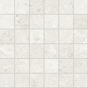 Anatolia 2X2 Mosaic Coliseo Pearl Matte Porcelain Tile 4501-0566-0 *** 1 Sheet = .96 Sf *** Pearl 2x2 - premium natural stone mosaic tile from Anatolia Tile, available at PoshHaus showroom in Keene, NH