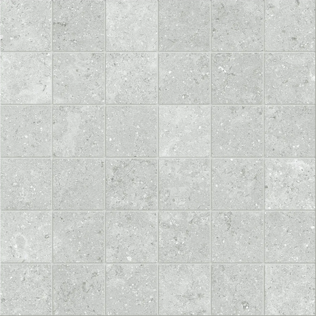 Anatolia 2X2 Mosaic Coliseo Platinum Matte Porcelain Tile 4501-0568-0 *** 1 Sheet = .96 Sf *** Platinum 2x2 - premium natural stone mosaic tile from Anatolia Tile, available at PoshHaus showroom in Keene, NH