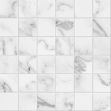 Anatolia 2X2 Mosaic Lumino Bianco Matte Porcelain Tile 4501-0579-0 *** 1 Sheet = .96 Sf *** Bianco 2x2 - premium natural stone mosaic tile from Anatolia Tile, available at PoshHaus showroom in Keene, NH