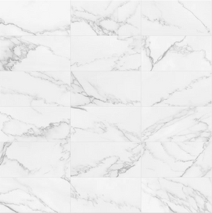 Anatolia 20X20 Lumino Bianco Matte Porcelain Tile 4500-1076-0 Bianco 20x20 - premium natural stone mosaic tile from Anatolia Tile, available at PoshHaus showroom in Keene, NH