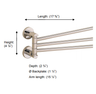 Valsan - PORTO Adjustable Towel Rail