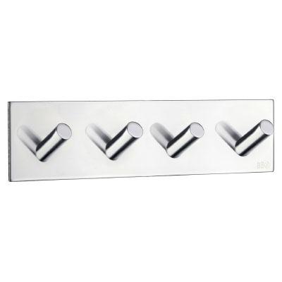 Smedbo Beslagsboden Design Quadruple Hook Self-adhesive