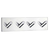 Smedbo Beslagsboden Design Quadruple Hook Self-adhesive