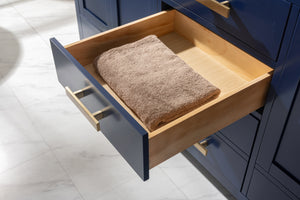 Valentino 72" Single Sink Vanity with White Quartz Top