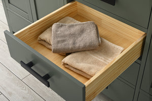 Valentino 72" Single Sink Vanity with White Quartz Top