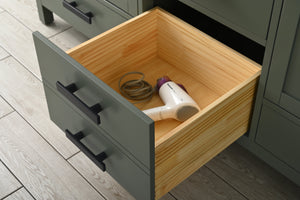 Valentino 72" Single Sink Vanity with White Quartz Top