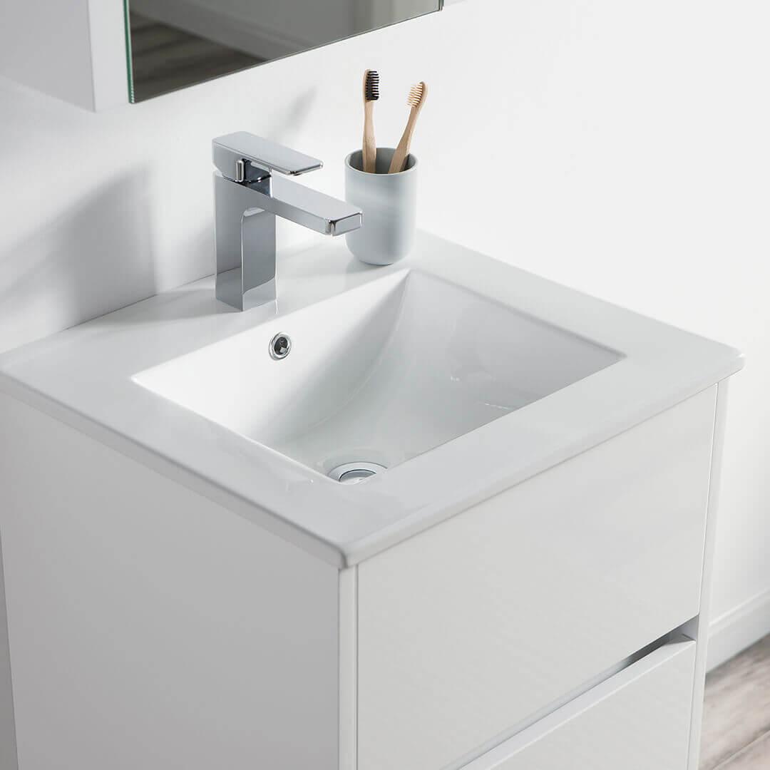 Blossom Valencia 20" Single Vanity, Mirror, Mirrored Medicine Cabinet