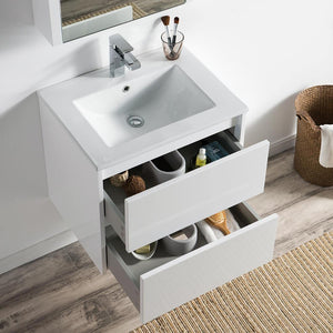 Blossom Valencia 36" Single Vanity, Mirror, Mirrored Medicine Cabinet