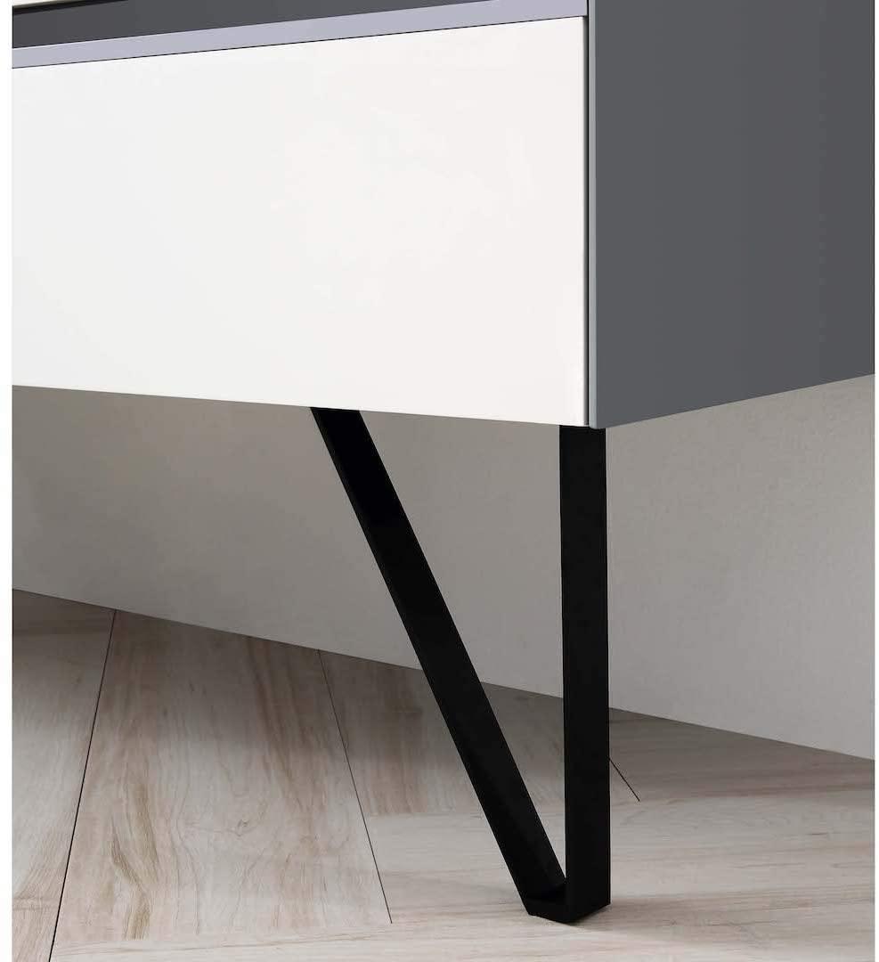 Blossom Berlin White 36" Vanity Base with Acrylic Sinks.