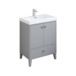 Blossom Lyon 24” Metal Gray Vanity