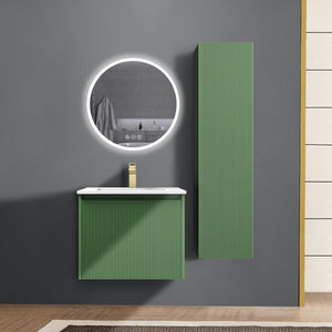 Blossom Positano 24" Floating Bathroom Vanity with Top & Side Cabinet
