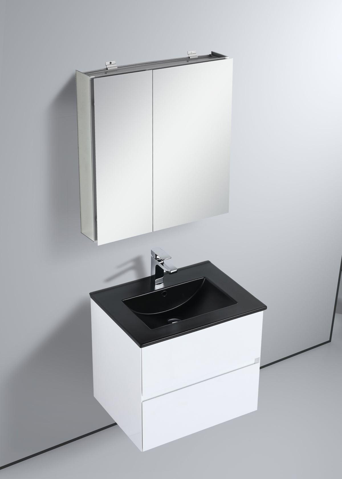 Blossom Assisi 24" Vanity - Eco-Friendly Minimalism with Soft-Closing Drawers