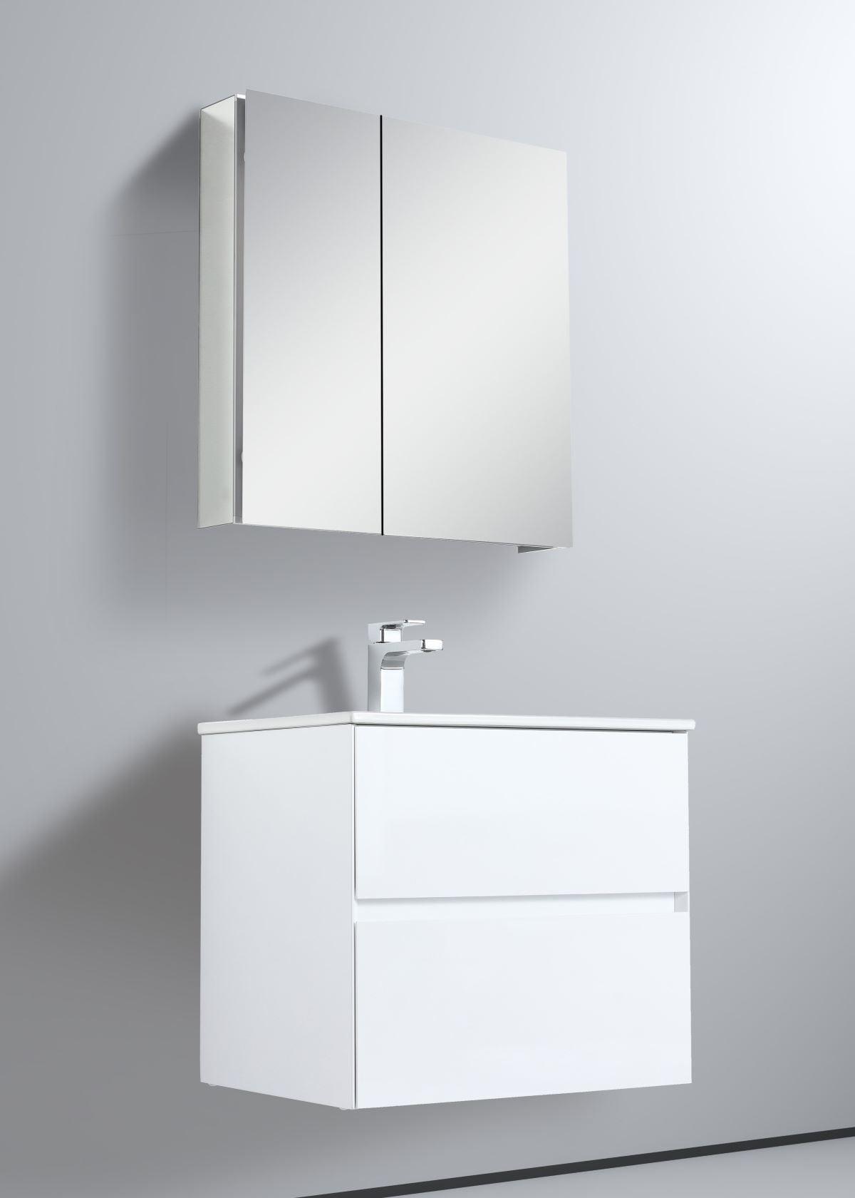 Blossom Assisi 24" Vanity - Eco-Friendly Minimalism with Soft-Closing Drawers