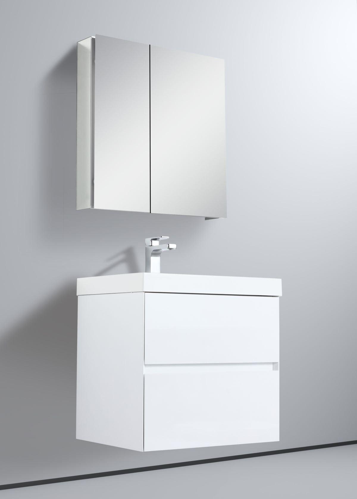 Blossom Assisi 24" Vanity - Eco-Friendly Minimalism with Soft-Closing Drawers
