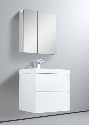 Blossom Assisi 24" Vanity - Eco-Friendly Minimalism with Soft-Closing Drawers