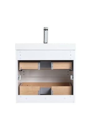 Blossom Assisi 24" Vanity - Eco-Friendly Minimalism with Soft-Closing Drawers