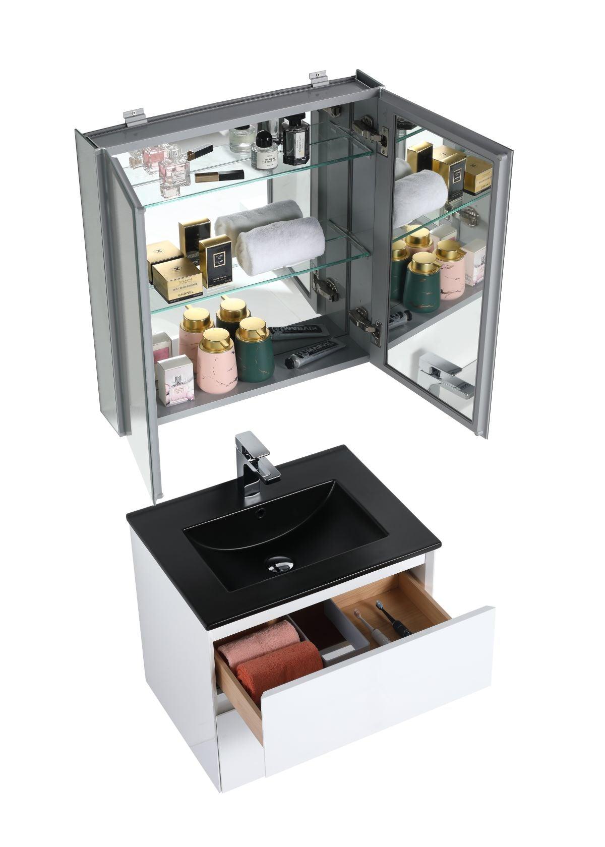 Blossom Assisi 24" Vanity - Eco-Friendly Minimalism with Soft-Closing Drawers