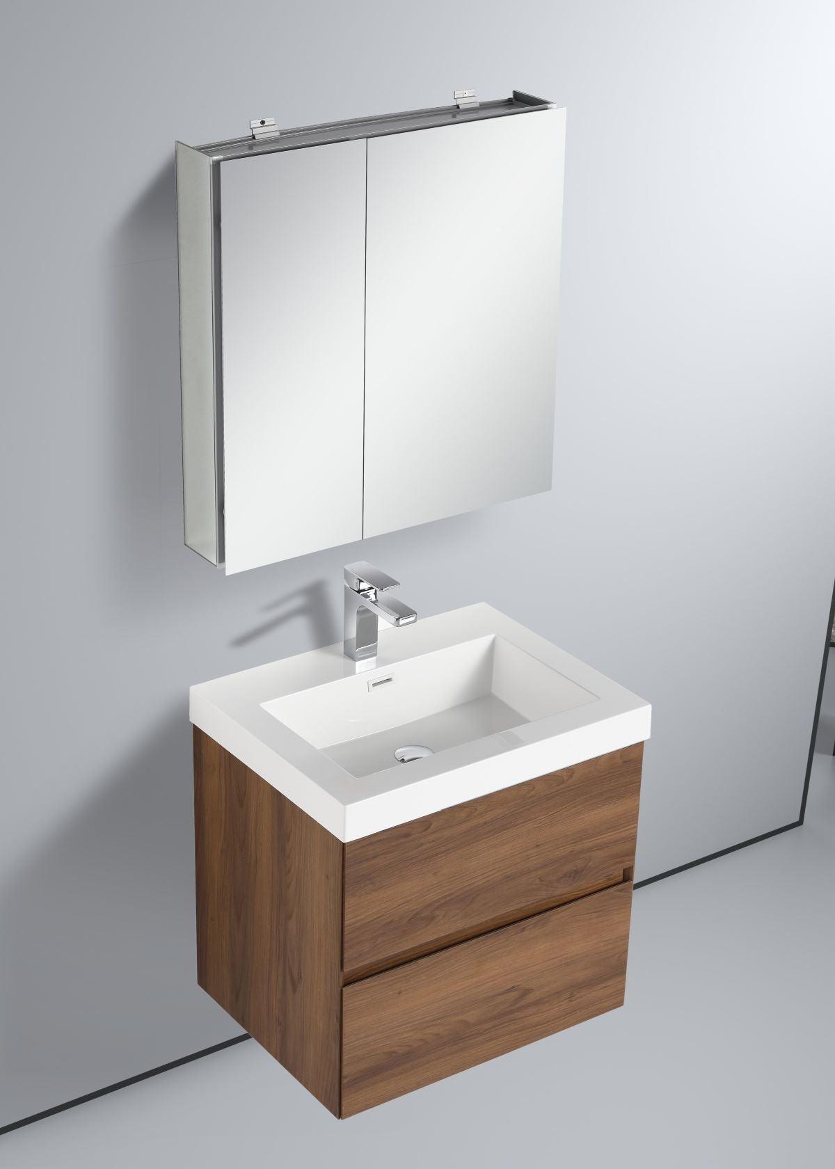 Blossom Assisi 24" Vanity - Eco-Friendly Minimalism with Soft-Closing Drawers