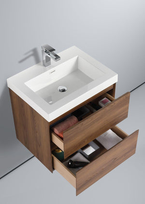Blossom Assisi 24" Vanity - Eco-Friendly Minimalism with Soft-Closing Drawers