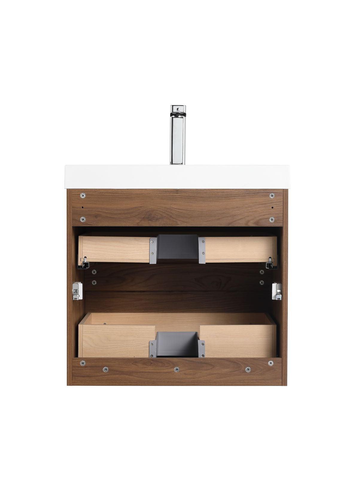 Blossom Assisi 24" Vanity - Eco-Friendly Minimalism with Soft-Closing Drawers