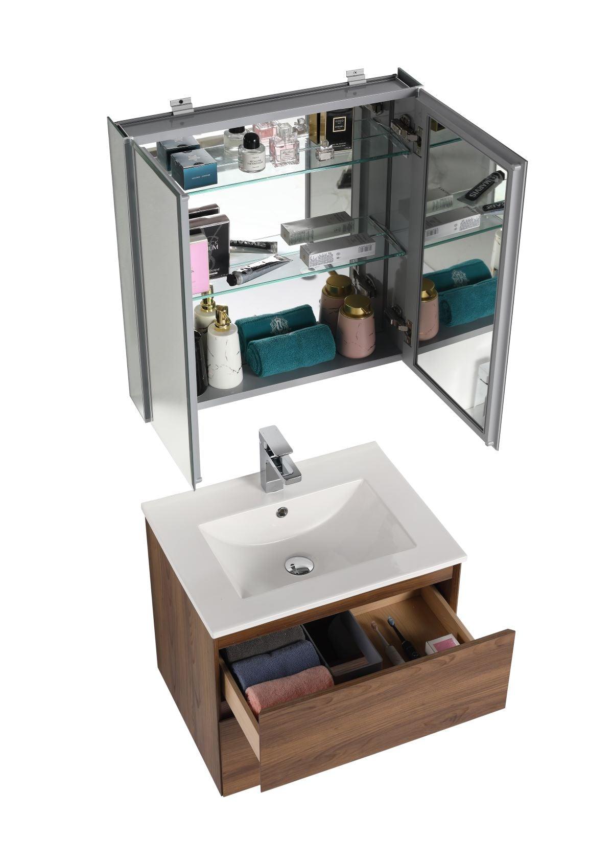Blossom Assisi 24" Vanity - Eco-Friendly Minimalism with Soft-Closing Drawers