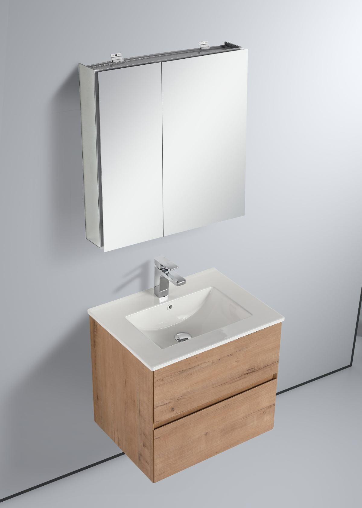 Blossom Assisi 24" Vanity - Eco-Friendly Minimalism with Soft-Closing Drawers