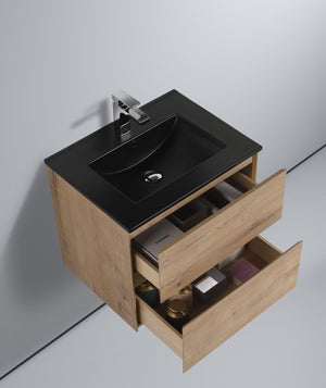 Blossom Assisi 24" Vanity - Eco-Friendly Minimalism with Soft-Closing Drawers