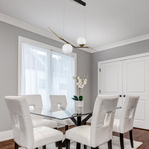 VONN Artisan Chianti VAC3122AB 43" Integrated LED ETL Certified Height Adjustable Pendant, Chandelier, Antique Brass