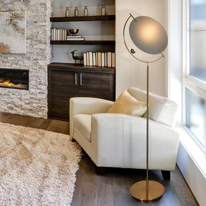 VONN Artisan Como VAF5241AB 60" Height Integrated LED ETL Certified Floor Lamp with Dimmer Switch