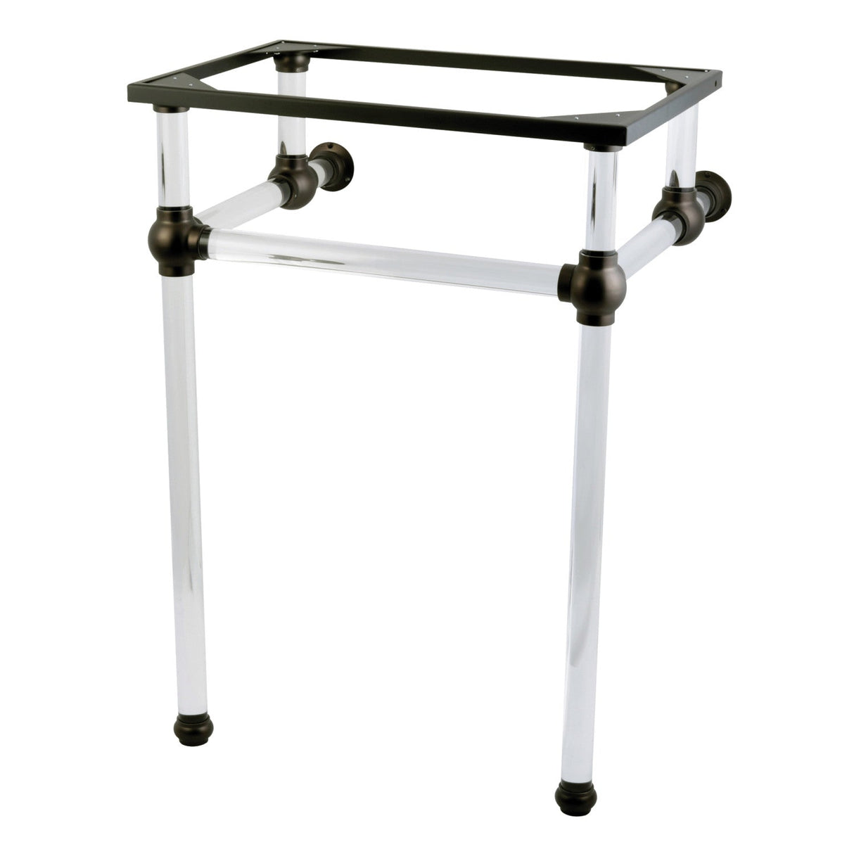 Templeton VAH282033ORB Acrylic Console Sink Legs, Oil Rubbed Bronze