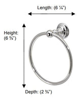 Valsan - KINGSTON Towel Ring, 6”