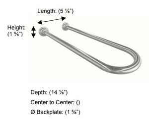 Valsan - KINGSTON Double Perpendicular Towel Bar