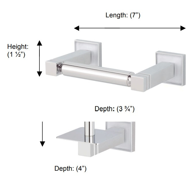 Valsan - CUBIS-PLUS Double post roll holder