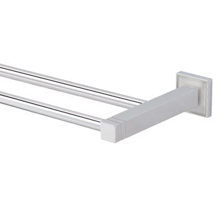 Valsan - CUBIS-PLUS Double Towel Rail, 24”