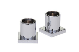 Valsan - BRAGA Shower Rod Supports (Rod NOT included)