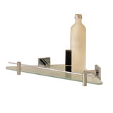 Valsan - BRAGA - Corner Glass Shelf with Gallery