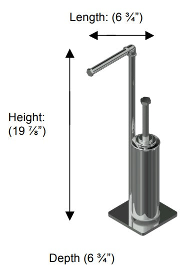 Valsan - POMBO INDUSTRIAL Freestanding WC Set