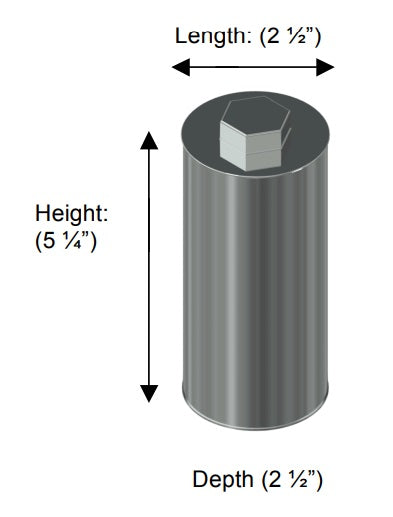 Valsan - POMBO INDUSTRIAL Cotton Ball Container