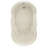 Hydro Systems VAN7242ATO-BIS VANESSA 7242 AC TUB ONLY-BISCUIT