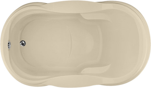 Hydro Systems VAN7242ATO-BON VANESSA 7242 AC TUB ONLY-BONE